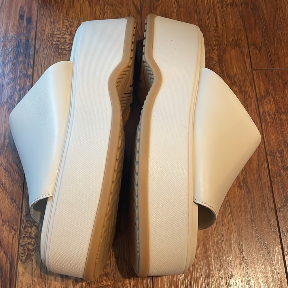 Sorel Cream Dayspring Slide Platform Slide Sandals NWT’s Size 9.5 - Picture 5 of 9